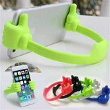 Thumbs Up Mobile Cell Phone Holder Movie Watching Lazy Bed Desktop Mount Stand Funny Holder for Phone подставка под телефон
