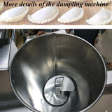 Automatic Dumpling Empanada Pie Maker Samosa Making Machine Filling Gyoza Ravioli Machine