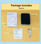 Portable Mini P15 Wireless Label Maker BT Thermal 15mm Sticker Paper Roll Logo Printer in Stock