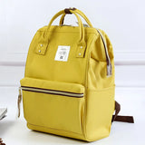 600D Oxford Women ane men Lightweight Anti theft Computer Backpack College Bag Japan brand waterproof A Ring School Backpacks
