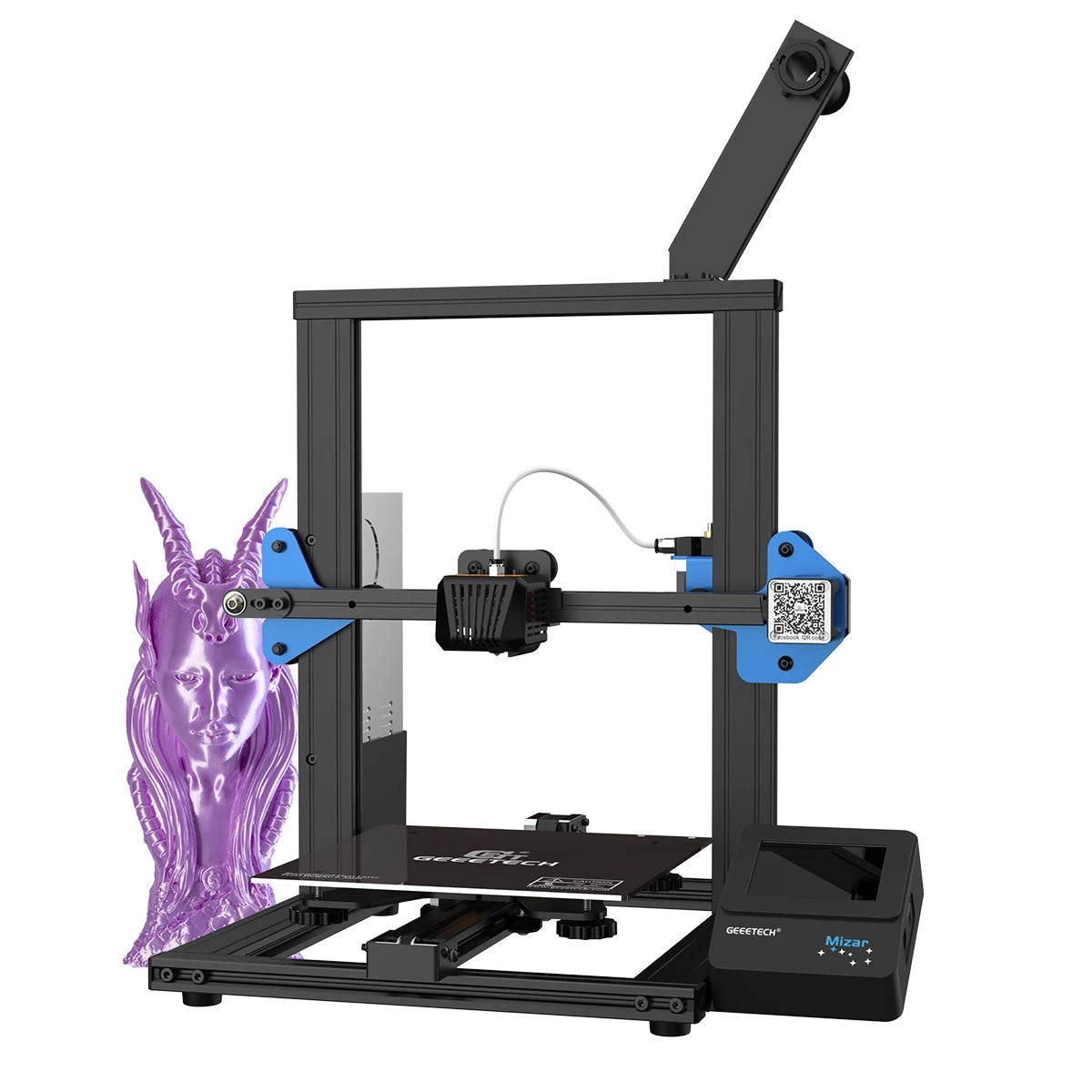 Geeetech Mizar 3D Printer DIY 3D Printer with 220x220x250mm TMC2208 Silent Printing 3d Tpu Printer for Plastic 3d Diy Toys