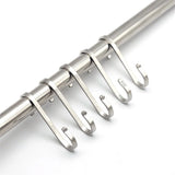 304 Stainless Steel S-Hook Balcony Portable Multifunctional Kitchen Bedroom Multifunctional Railing S Hanger Hook Wholesale