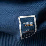 AIOPESON Mens Solid Cotton Crew Neck Knitted Pullover Sweaters Casual Fashion Classic Sweater for Men