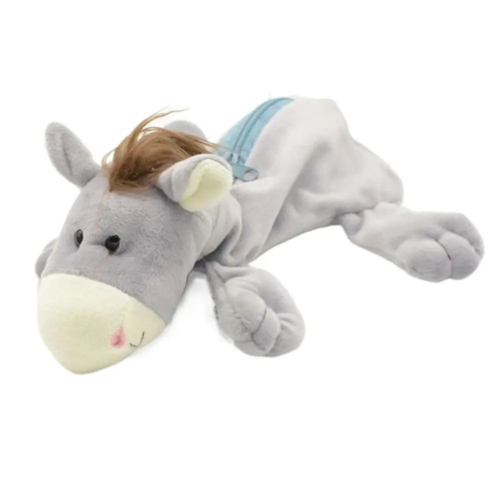 School Supplies For Kids Elephant Student Lion Creative Cosmetic Bag Stationery Bag Plush Pencil Bags Pencil Case
