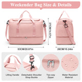 Women's Travel Bags for Luggage Handbag Large Capacity Tote Bag Airport Carry-On, Business Trip, Sports Bags，Hospital Holdalls ﻿