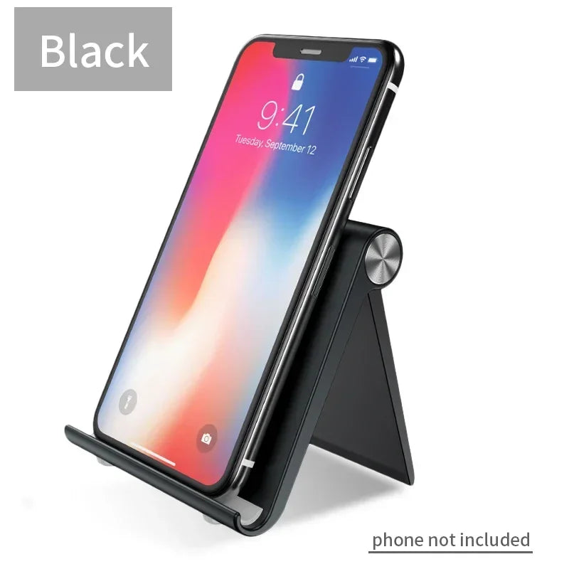 Portable Mobile Holder Mount Phone Holder Stand Desk Cell Phone Holder Stand  Mobile Smartphone Support Tablet Stand for iPhone