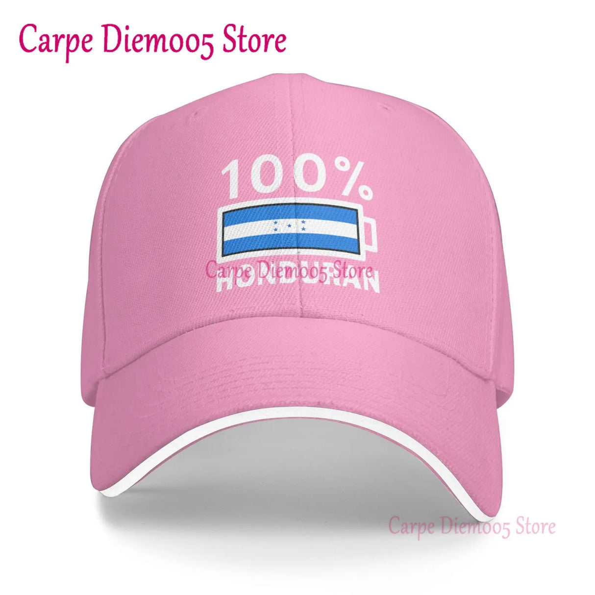 Honduras Flag Unisex Hats Fashion Adjustable Baseball Cap for Men Women