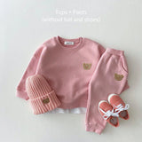 Kids Baby Girls Boys Clothes Costume Long sleeve Hooded Tracksuit Tops Pants Children Spring Outfits Baby Set infantil Newborn