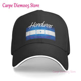 Honduras Flag Unisex Hats Fashion Adjustable Baseball Cap for Men Women