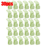 50/5Pcs Clothes Hanger Hooks Space Saving Closet Connector Hook Cascading Hanger Plastic Extender Clips Wardrobe Coat Organizer