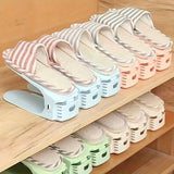 5 adjustable shoe racks for storing shoe artifacts, available in various colors for you to choose from.