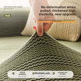 The New Sofa Cover Is Fully Covered with Anti-cat Scratch Protective Cover Elastic Anti-slip and Dust-proof Sofa Cover Fabric