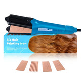 Electric Hair Straightener Fashionable Design Style Shape Flat Iron LED Straightener Fun Shape 3d Image Hair Crimper