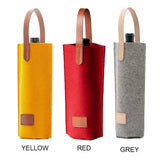 Felt Wine Bags Single Wine Cup Covers Felt Tote Bags Wine Gift Bags