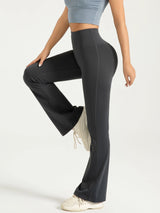 Women's High Waisted Bootcut Yoga Pants - Flared Leggings for Workout and Casual Wear - Comfortable and Stylish Activewear