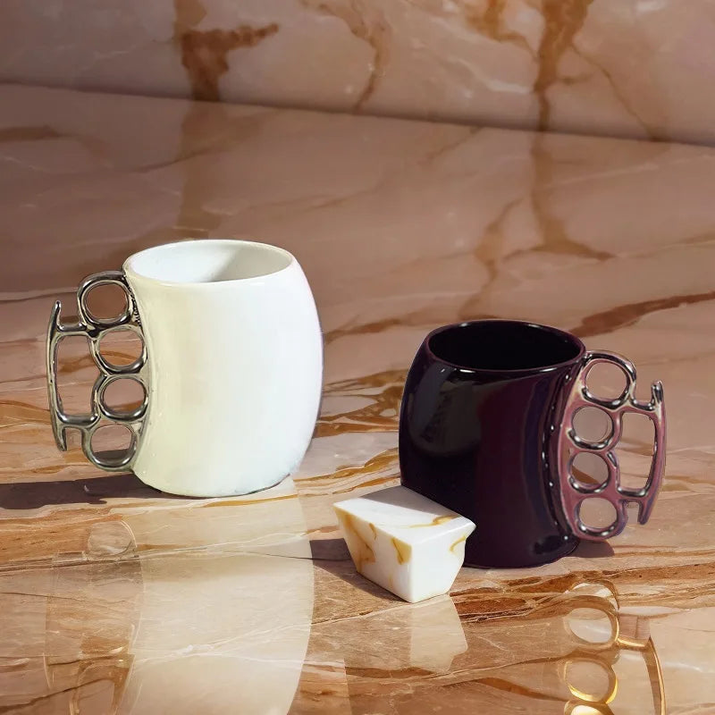 ceramic knuckle mug fistic fist mug cup