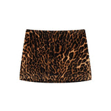 TRAF Leopard Print Blazer for Women Luxury Velvet Women's Blazers Suit Set Long Sleeve Office Blazer Woman Fashion Outerwears
