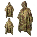 Accessories War Tactical Suit Rain Military Raincoat Poncho Army Umbrella Gear Ghillie Birdwatching Outdoor Home Hunting