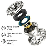 Bluetooth Headset 5.0 Bluetooth Headset Folding Wireless Sports Earphone Gaming Headsets Over-ear Headphones for Android ios