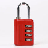 4 Digits Password Code Combination Padlock Aluminum alloy Suitcase For Luggage Travel Code Lock Code Keyed Anti-thieft Lock