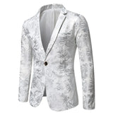 Blazers Masculino Homme Slim Fit for Men, 2025 Stylish Casual Solid Blazer, Business Wedding Party Outwear Coat Suit Top Regular