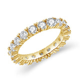 Silver Gold Color Wedding Ring for Women