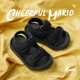 Cheerful Mario Children's  sandals Boys' outdoor beach shoes Children's toddler sandals Girls' sandals