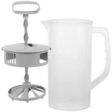 Mixing Pitcher for Drinks 2000ml Mixing Water Pitcher Wide Mouth Lemon Orange Fruit Juice Mixing Container Kitchen Accessories