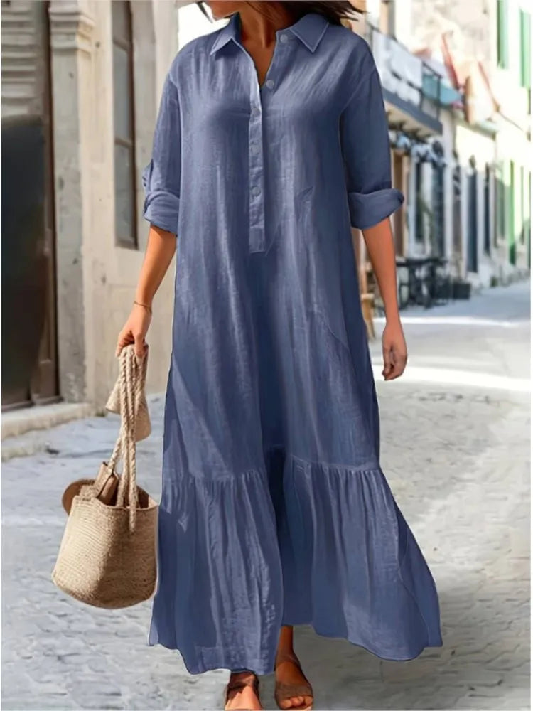Casual Long Sleeve for Women, Summer Dress