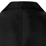 Navy/Black Blazer for Men Fashion Wedding Jacket High Quality Casual Business Best Man Suit Jacket Notch Lapel One Button Coat