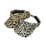 2023 Summer Cotton Leopard Print Visors Baseball Cap Adjustable Sun Protection Cap For Men and Women 13