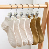 10/5PCS Stainless Steel Clothespins Laundry Clothes Pegs with Hook Pants Hanger Portable Hanging Clips Closet Clothes Organizer