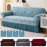 1/2/3/4 Seater Sofa Cover Single Double Three Four-Seater Elastic All-inclusive Dustproof Sofa Cover Yksivärinen sohvan kansi