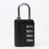4 Digits Password Code Combination Padlock Aluminum alloy Suitcase For Luggage Travel Code Lock Code Keyed Anti-thieft Lock