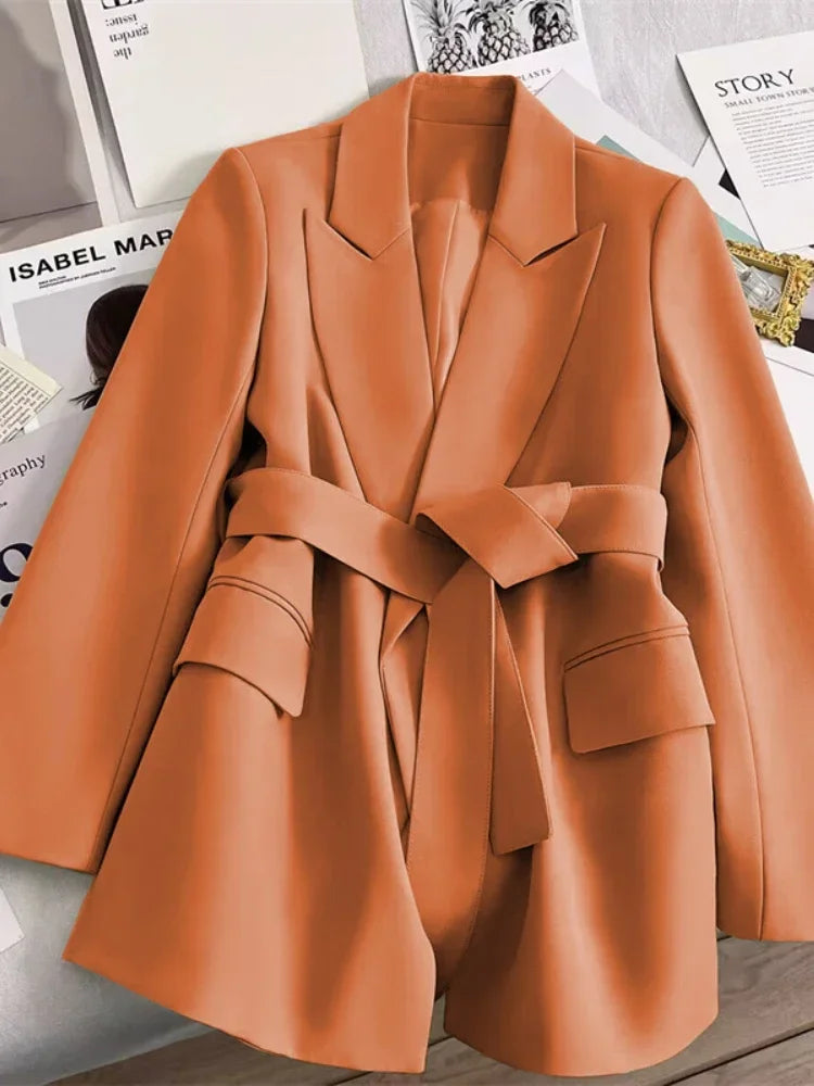 Blazer for Women Spring Autumn New in Outer Wears Office Lady Fashion Blazers Loose Fit  Women Clothing Coats Women's Jacket