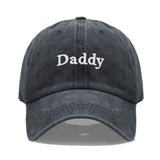 Daddy & Mommy Baseball Cap for Men & Women Unisex Soft Washed Cotton Embroidery Baseball Hats For Father's Mother's Day gifts