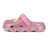 Children's garden clogs, girls' slippers, sandals, children's non-slip water shoes, slip-on slippers, light and breathable