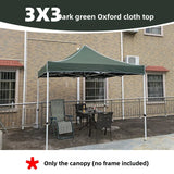 Thiened Four-Legged Umbrella Tent Top Cloth 3x3 Outdoor Sunade Waterproof Sun Protection Large Umbrella Canvas Stall