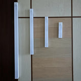 LED Motion Sensor Bar Light Wireless Induction Night Light USB Rechargeable Detector Lamp for Kitchen Cabinet Wardrobe Bedroom