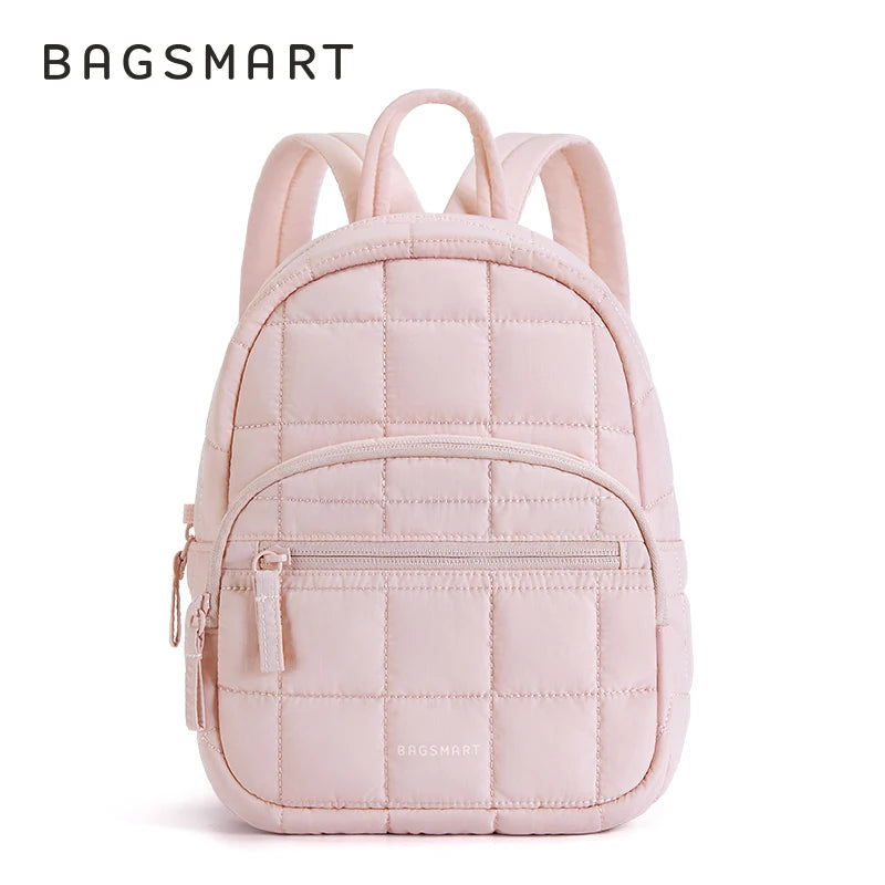 BAGSMART Womens Backpack Large Capacity School Bag Japanese Style Waterproof Nylon College Bag for Student Travel Laptop Bag