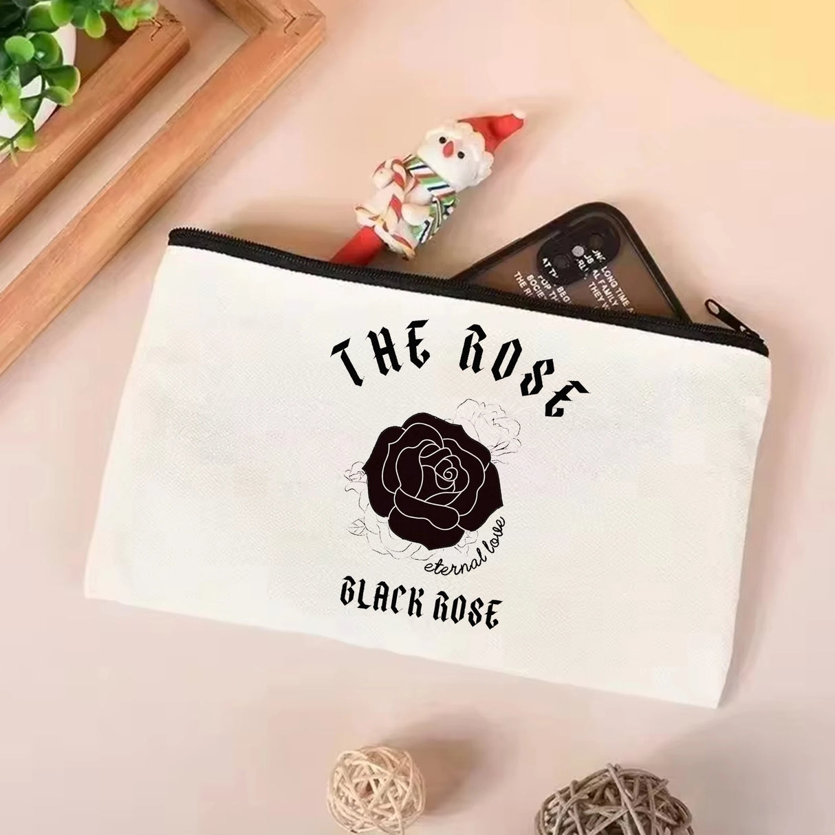 The Rose Kpop Tote bag Back To Me Tote bag Korean Group Women Fashion Print Shoulder Bag Canvas tote bag Reusable shopping bag