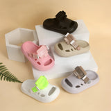 Children's sandals, boys' and girls' slippers, fashionable outdoor shoes, walking shoes, hiking shoes, anti slip beach shoes