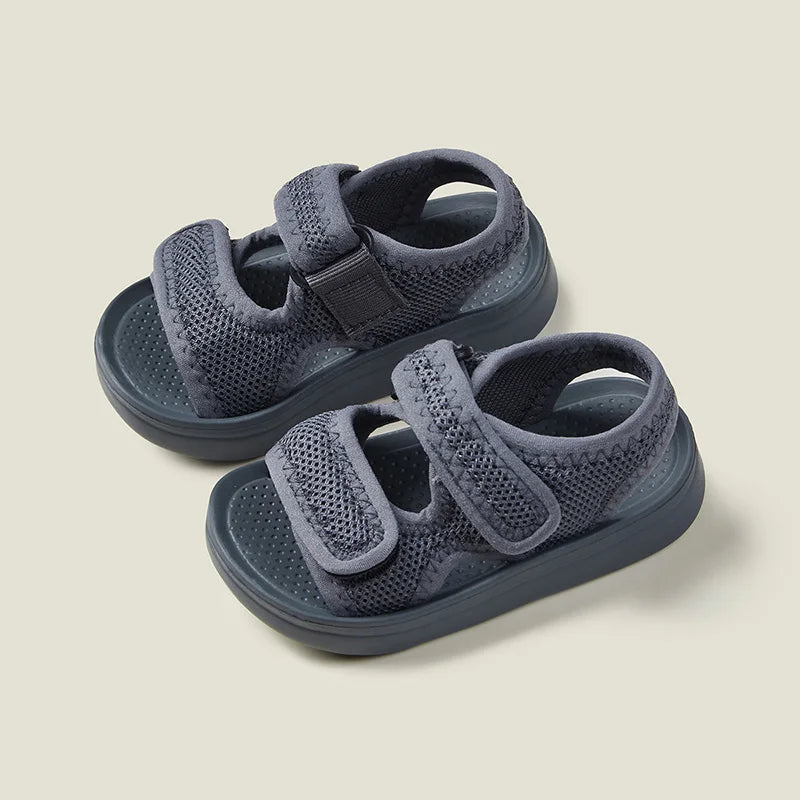 Cheerful Mario Children's  sandals Boys' outdoor beach shoes Children's toddler sandals Girls' sandals