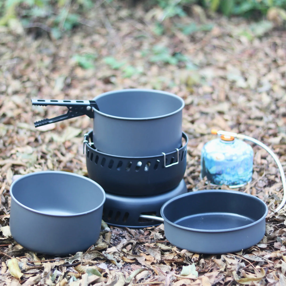 Camping Stove Cookware Combine Set BL100-Q1xb Cooking Pot Pan Stove Set
