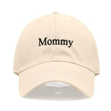 Daddy & Mommy Baseball Cap for Men & Women Unisex Soft Washed Cotton Embroidery Baseball Hats For Father's Mother's Day gifts