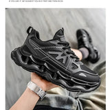 Running Shoes Men  Breathable Flat Comfortable Non-Slip Soft Platform Casual Sports Shoes Mesh Trendy Sneakers Man