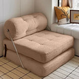 Cotton Cloth Wooden Frame Folding Living Room Sofa Bed Detachable Washable Creative Modern Luxury Sofas Bed Home Furniture