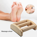 Foot Massage Roller Wood Therapy Acupressure Massager for Relieve Tension, Plantar Fasciitis,Aching Feet,Gain Myofascial Release