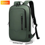Heroic Knight Men Multifunctional Backpack Waterproof Laptop Backpack Men Business Laptop Bag Travel College Bag for Office Work