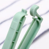 Portable Bag Clips Storage Fresh-keeping Sealer Clamp Snack Bags Sealing Clip Food Sealing Clip Plastic Tweezers Kitchen Tools
